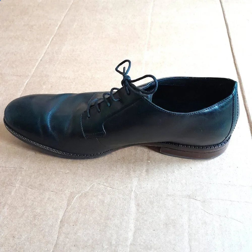 Cole Haan grand 360 oxford black dress shoes #C35108 size 10 medium